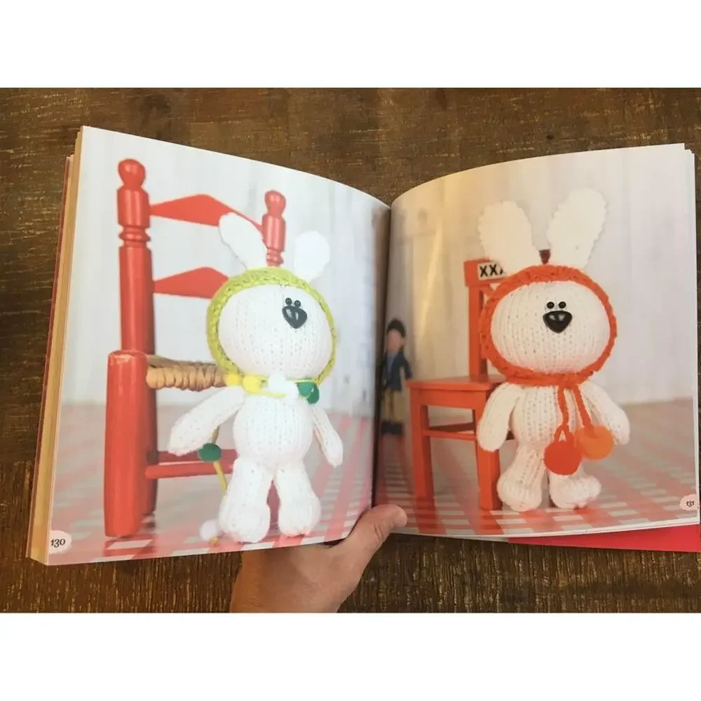 NEW Cute Knitted Toys Amigurumi Pattern Book Knitting Baby Doll Stuffie
